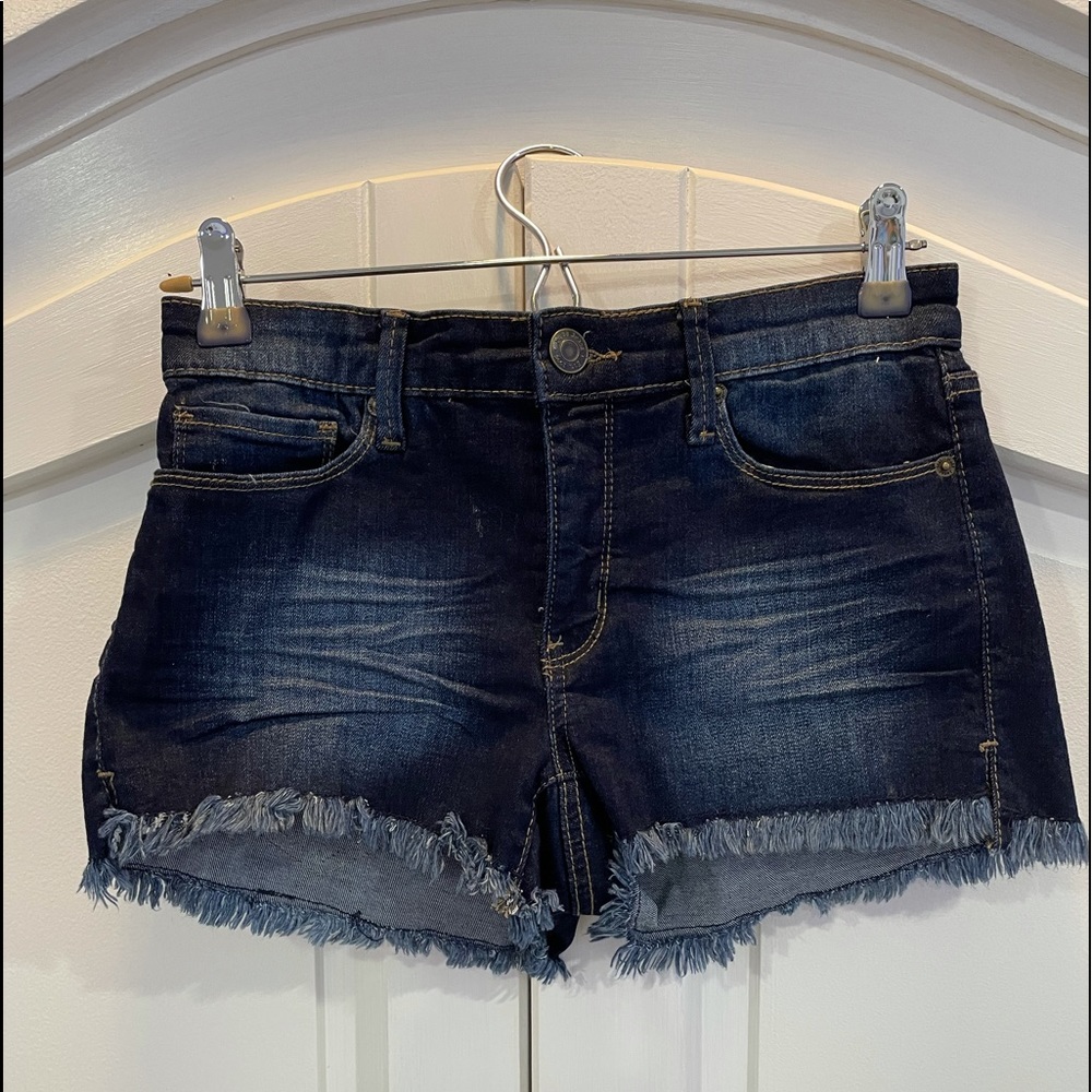 MUDD flx stretch denim shorts